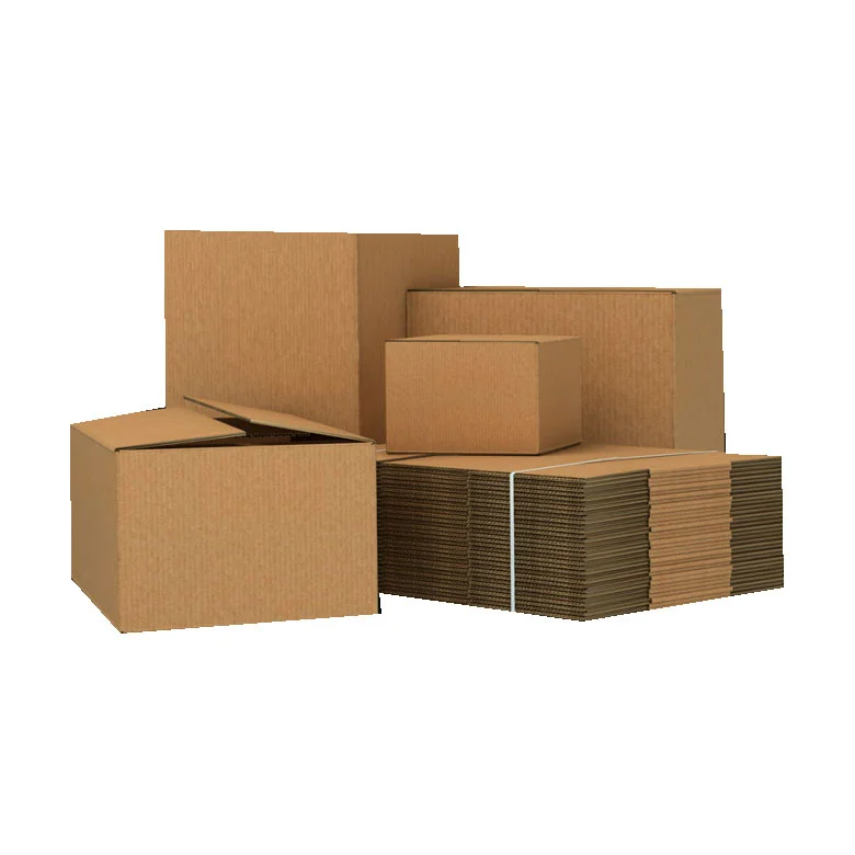 caja de cartón corrugado